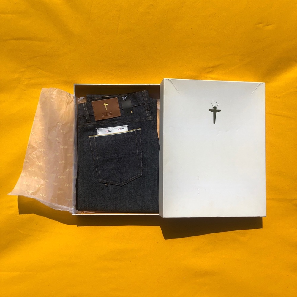 NWT Limited Edition WESC Jeans by Tony Arcabascio
